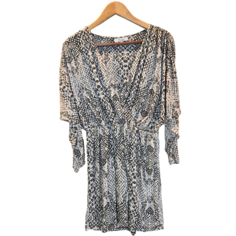 Parker Catalina Dress in Draco black and white small